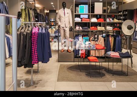 A luxury store with men clothing. Stock Photo by ©sarymsakov 200958262