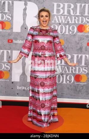 London UK Tallia Storm at BRIT Awards 2016 Red Carpet Arrivals at the ...