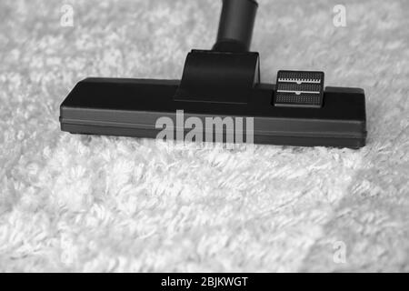 Vacuum cleaner on carpet Stock Photo