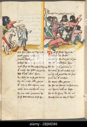 Kodex Berleburg, fol. 247v Stock Photo - Alamy