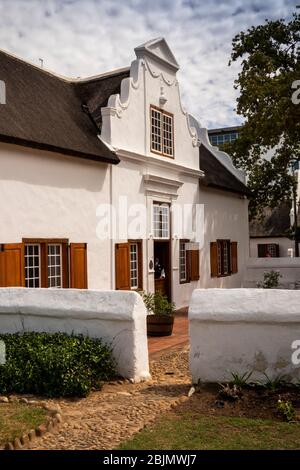 South Africa, Stellenbosch, The Braak, Bloem Street, Burgerhuis Museum Stock Photo