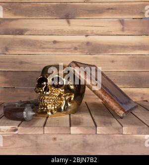 a varius jolly roger element from the still life photo, Stock Photo