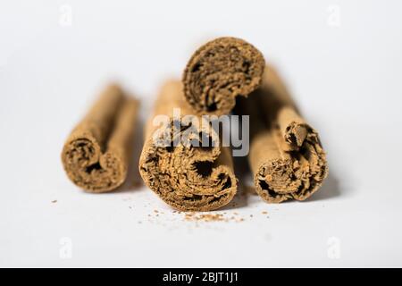 Cinnamon sticks Stock Photo
