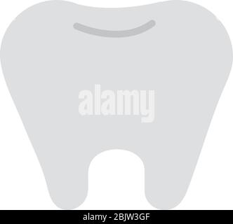 tooth dentist assistance health care medical vector illustration flat style icon Stock Vector