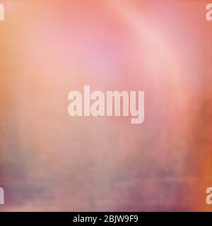 Blurred digital art soft grunge textured effect abstract background in red and yellow colors. Stock Photo