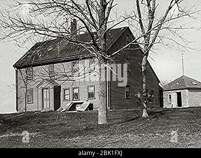 House of Rebecca Nurse. Stock Photo