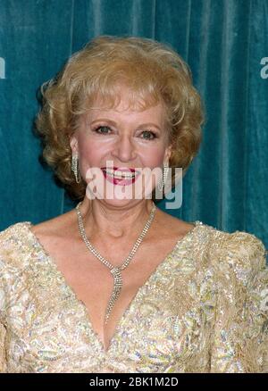 PASADENA, CA. September 16, 1990: Actress Betty White at the Primetime Emmy Awards in Pasadena.  File photo © Paul Smith/Featureflash Stock Photo