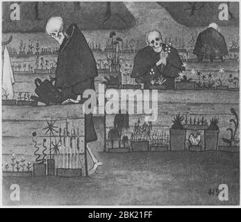 Hugo Simberg Der Garten des Todes Stock Photo Alamy