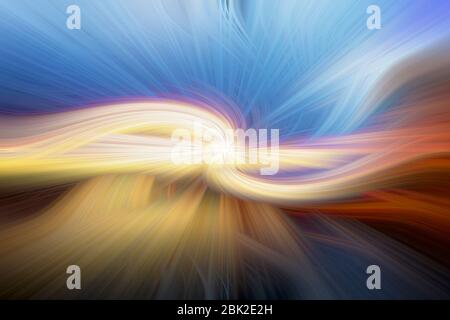 Abstract twisted fractal background,digital twirl design,abstract background Stock Photo