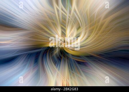 Abstract twisted fractal background,digital twirl design,abstract background Stock Photo