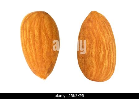 almond isolated on white background Stock Photo