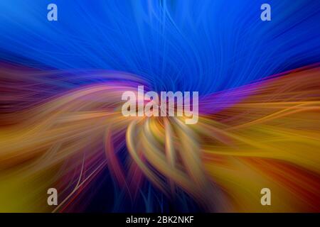 Abstract twisted fractal background,digital twirl design,abstract background Stock Photo