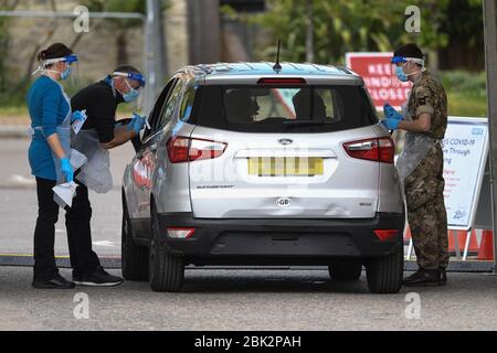 EDS NOTE: NUMBER PLATE HAS BEEN PIXELATED BY THE PA PICTURE DESK. A ...