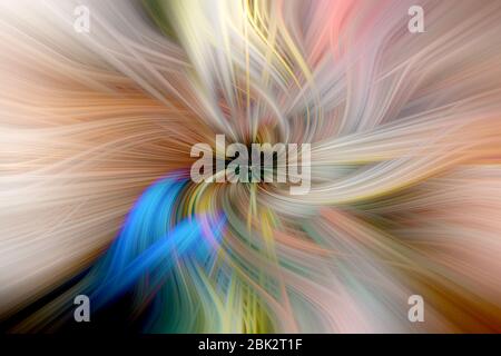 Abstract twisted fractal background,digital twirl design,abstract background Stock Photo