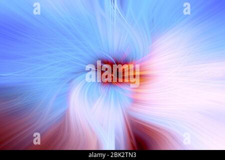 Abstract twisted fractal background,digital twirl design,abstract background Stock Photo