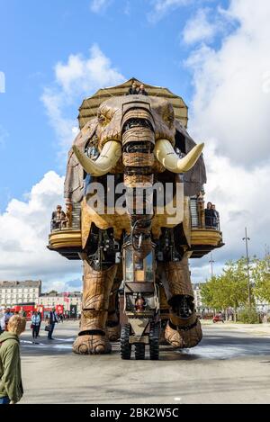 The Great Elephant of Nantes Stock Photo