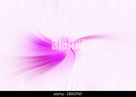 Abstract image composed of colored lines that create spirals Stock Photo