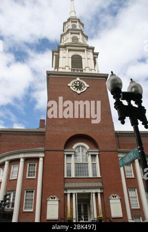 Im Zentrum von Boston in den USA