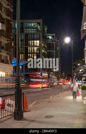 Modern Apartments Luxury Residential Under Construction One Hyde Park, Knightsbridge, London, SW1X 7LJ by RSHP Richard Rogers Graham Stirk Stock Photo