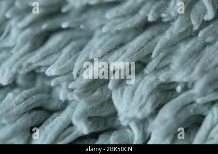 Fibers of a carpet in macro view Stock Photo