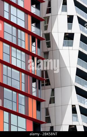 Calypso Building, Kruisplein, Rotterdam, Netherlands, Europe Stock Photo