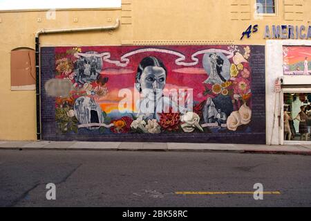 Dolores Del Rio Mural in Hollywood, CA Stock Photo - Alamy