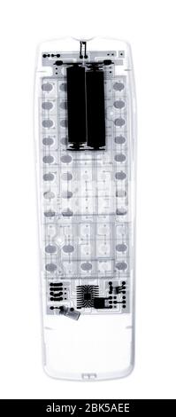 Remote control, X-ray. Stock Photo