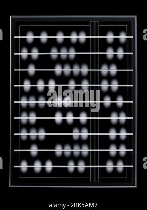 Abacus, X-ray. Stock Photo