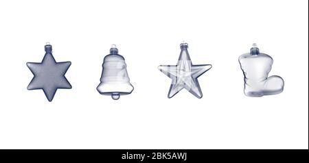 Festive decorations, X-ray. Stock Photo