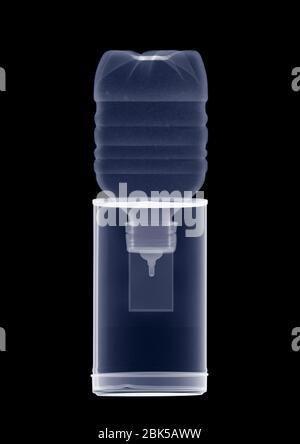 Water cooling machine, X-ray. Stock Photo