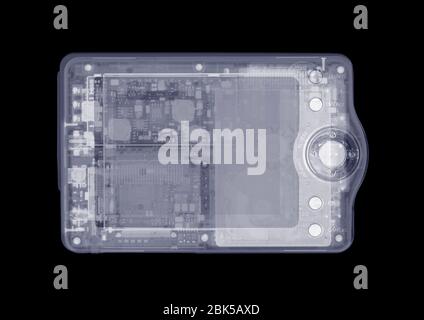 Multimedia picture viewer, X-ray. Stock Photo