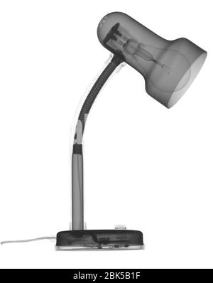 Desk lamp, X-ray. Stock Photo