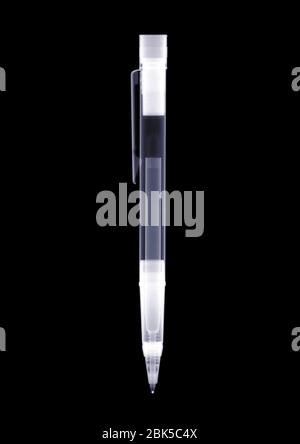 Pen, X-ray. Stock Photo