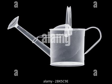 watering can, X-ray. Stock Photo