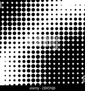 Comic abstract halftone background. Comic and cartoon stock vector element isolated over white background. Stock Vector