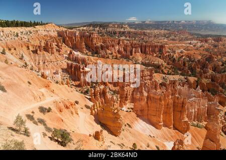 Bryce Canyon from Sunset Point, Bryce Canyon National Park, Utah, United States. Stock Photo