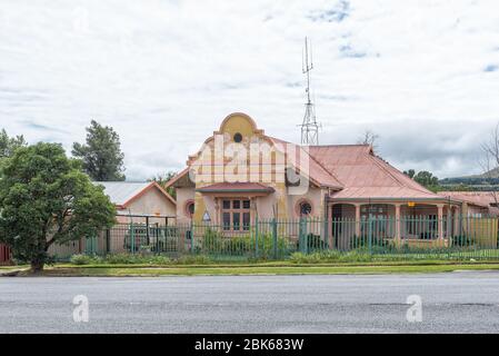 HARRISMITH, SOUTH AFRICA - MARCH 16, 2020:  An old, histroric house in Harrismith in the Free State Province Stock Photo