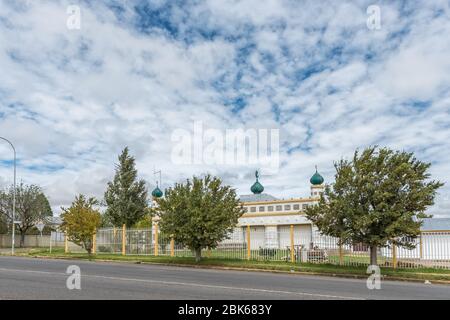 HARRISMITH, SOUTH AFRICA - MARCH 16, 2020:  A mosque in Harrismith in the Free State Province Stock Photo