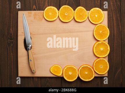 Fresh Fruits Plate Cutting Board Grey Wooden Table Stock Photo by ©5seconds  194241494