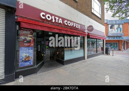 Costa Coffee in Oxford Street Stock Photo