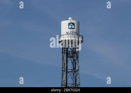 Lafayette - Circa May 2020: Alcoa legacy signage. Alcoa is the world's ...