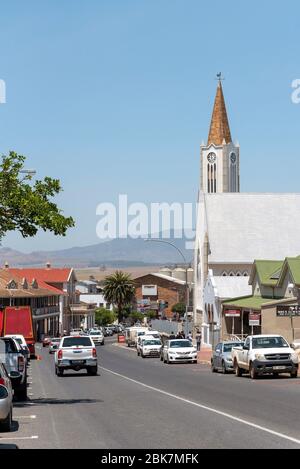 Caledon a farming town in the Overberg Western Cape South Africa Stock ...