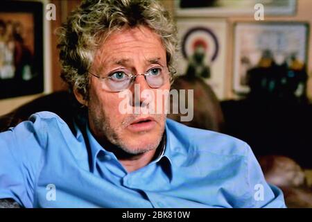 Roger Daltrey Who’s singer of the rock band - the Who Stock Photo