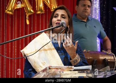 HUMERA CHANNA CONCERT Stock Photo