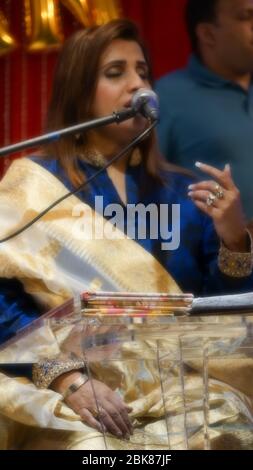 HUMERA CHANNA CONCERT Stock Photo