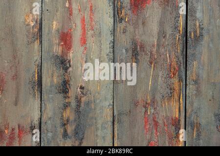 rustic woods of various colors for decorations Stock Photo