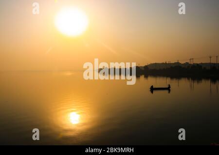 nauka vihar ramgartal river, gorakhpur, Uttar Pradesh, india Stock ...