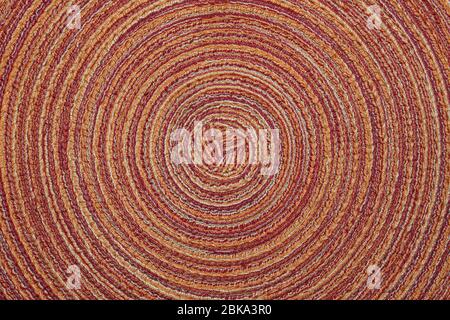 Abstract background circle vibrant colors line, fabric, design, decoration, texture, close up macro Stock Photo