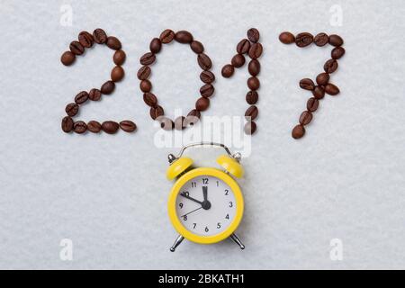 Time to 2017 new year. Stock Photo