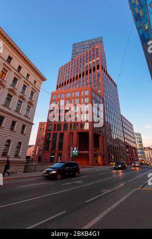 Wien 3, Marxergasse Stock Photo - Alamy